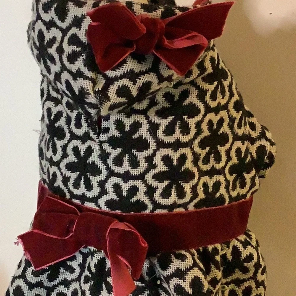 Fancy Tapestry & Velvet Dog Coat